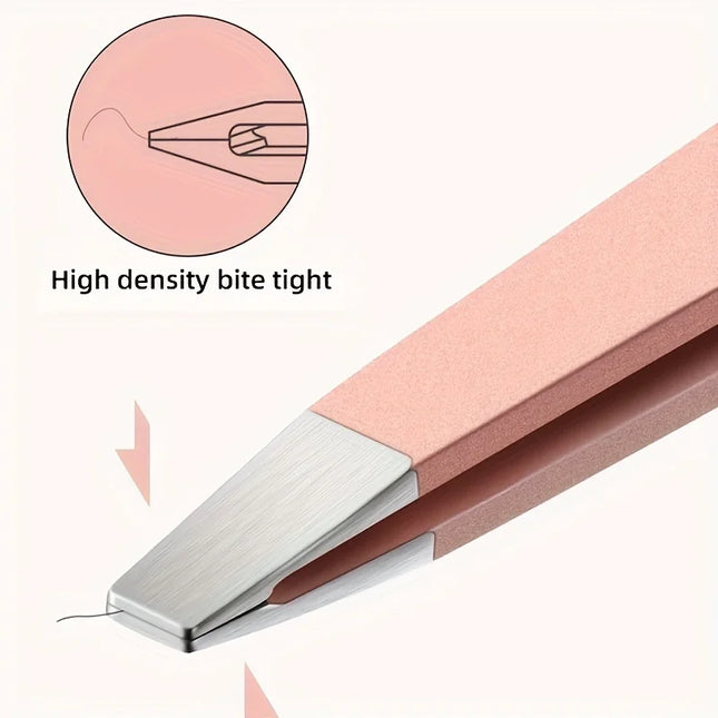 4pcs Set Professional Eyebrow Hair Removal Splinter Tweezers Set Perfect For Very Easy and Relaxed Hair Removal