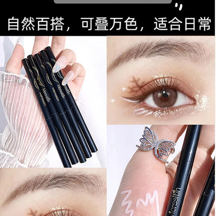 Merssitin Eyeliner Pen Waterproof and Non-smudge Durable Inner Eyeliner Pencil Lasting Gel Eyeliner Pen 6 Colors Option