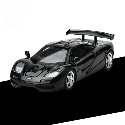 1:32 McLaren F1 XP4 XP5 1933 Supercar Alloy Metal Diecast Model Car Sound And Light Pull Back Children's Toys Car Holiday Gifts