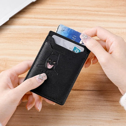 BEAST KINGDOM Bat Wallet for Men - Stylish Batman Design, Durable Bifold Wallet with Multiple Card Slots, Gift for Father's Day