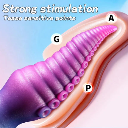 Wearable Anal Plug Octopus Dildo G-Spot Stimulation Wear Butt Plug Fake Dildo Mini Buttplug Analplug For Women Men