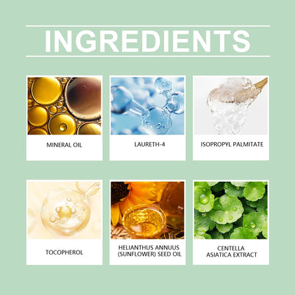 Cica Clear Cleansing Makeup Removal Oil Facial Makeup Remover Clean Pores Moisturizing Refreshing Non-Tight Cleansing Oil