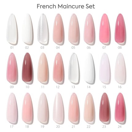 CC8 New Kit CANNI 9ML Nail Gel Polish HEMA/TPO FREE 30pcs Color Gel Pigment Professional Long Wear Top Coat Gel Varnish Set