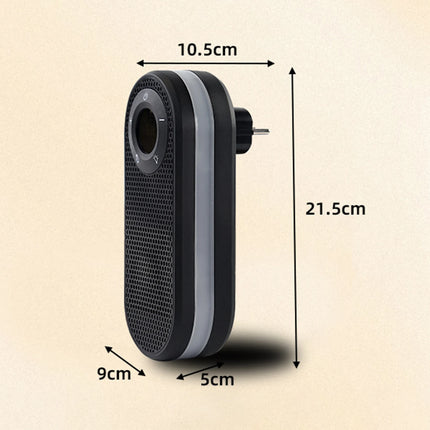 500 to 1000W Electric Heater Plug in Wall Space Heater With Timer Warmer Machine with Night Light Fast Heating For Home Office