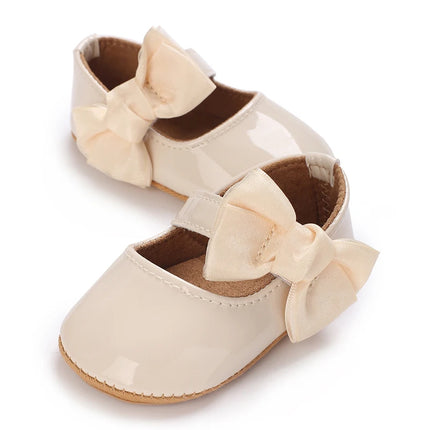 Spring and Autumn Bow Baby Princess Shoes Baby Shoes Baby Shoes Soft soled Anti slip Sneakers