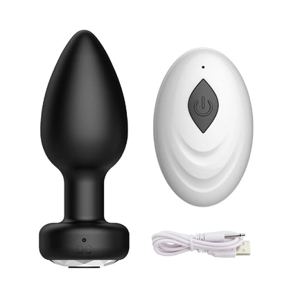 10 Speeds Vibrating Buttplug Wireless/APP Remote Control Anal Plug Male Prostate Massager Adult Erotic Sex Toy for Women Men 18