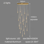 golden 22 lights / white light