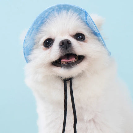 Pet Dog Cat Cap Summer Sunhat Cotton Fisherman Hat Breathable Adjustable Puppy and Cat Hat for Outdoor Travel Accessories