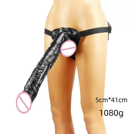 Wearable Strapon Penis Realistic Anal Dildo Vaginal G Spot Stimulator Big Dick Strap on Buttplug Adult Sex Toy for Women Lesbian