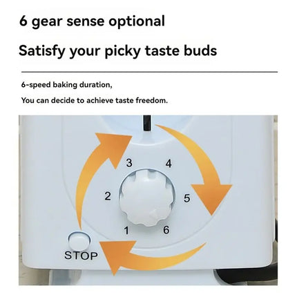 M02K-Counter Toaster Breakfast Machine Smart Kitchen Appliances Maker Waffle Machine For Baking Puff Pastry EU Plug