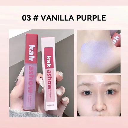 kakashow flawless beautification liquid, light and thin skin makeup, concealer highlights, natural makeup
