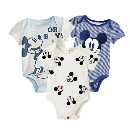 Baby Girl Romper Summer Short Sleeve Newborn Boy Playsuit Baby Girl Clothes Set