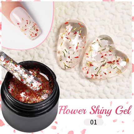 AWStorG 5ML Super Silver Metallic Gel Nail Polish Metal Effect Painting Gel Chromes Varnish Semi Permanent for Nail DIY