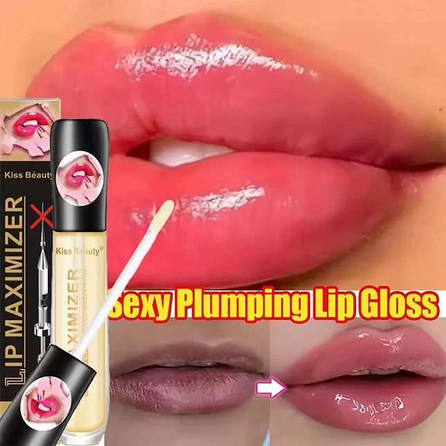 Fast Volumizing Lip Plumper Serum Sexy Lip Oil Gloss Increase Lip Elasticity Reduce Fine Lines Brighten Moisturizing Lip Care