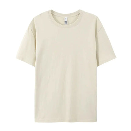 Customize 100% Cotton T-Shirt Quality Women & Men's Top Tee Design Brand Logo Print on Demand Crewneck Tee Workwear Team Clothes