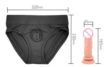 Wearable Strapon Penis for Lesbian G Spot Stimulator Dilco Panties Strap on Dildos Pants Sex Toys for Women Adult Erotic Goods