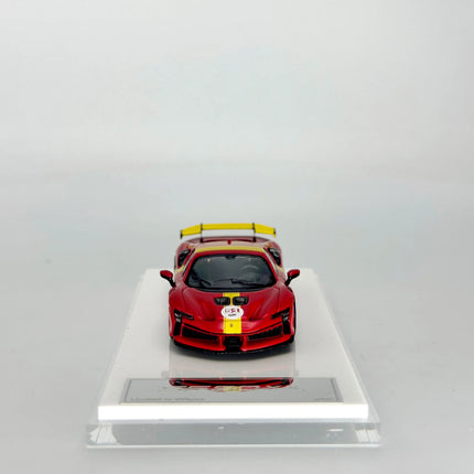 DMH 1:64 SF90 XX Stradale Le Mans Convertible Removable Top Alloy Diecast Model Car Collectible Gift