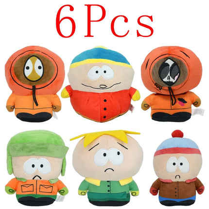 New 20cm SouthPark Plush Toys Cartoon Doll Stan Kyle Kenny Kawaii Cartoon Plush Dolls Baby Boy Girl Gifts for Children