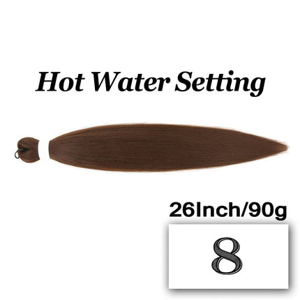 Braiding Hair Pre-stretched 26 Inch Hair Extensions for Afro Crochet Braids Synthetic Hair DIY Purple Pink Peach Red Jumbo Braid
