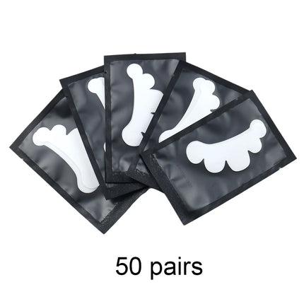 20/50Pairs Lash Extension Eye Stickers Hydrogel Patches Grafting Eyelashe Under Eye Pads Eyelashes Extension Lashes Tools Makeup