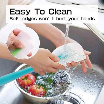 Silicone Spatula Cream Butter Cooking Baking Spatula Heat Resistant Utensils Scrape Decorator Translucent Kitchen Baking Tools