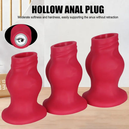 Hollow Butts Expansion Pussy Peeping Masturbatory Soft Penis Anal Plug Dick Backyard Dilation Butthole Stimulate Anus Dilator