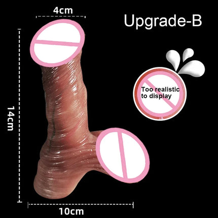 24 Styles Male Penis Cover Realistic Dildo Cock Pump Phallus Extender Enlargement Dick Growing Ejaculate Orgasm Sex Toys For Men
