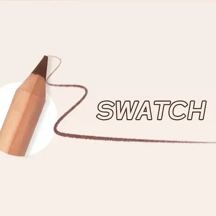 Nude Brown Lipliner Pen Wooden Matte Lip Liner Waterproof Lipstick Pencil Easy To Wear Non-stick Cup Lip Contouring Pen Cosmetic