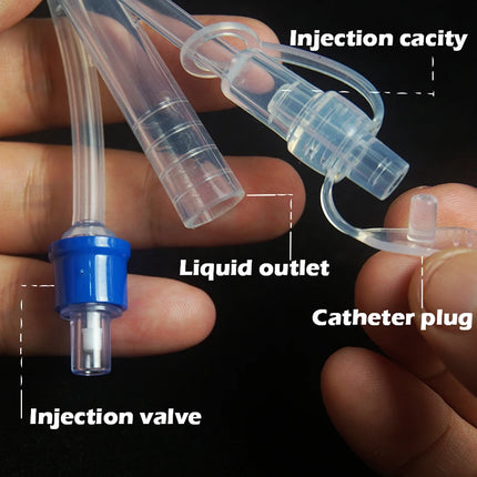 Silicone Urethral Urethra Sounding Dilator Penis Plug,3 Way Silicone Foley Balloon Bladder Catheter, Sex Toys for Men