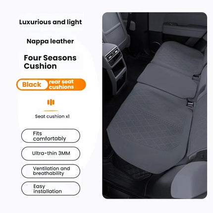 For VW GTI Polo Golf Passat Tiguan Arteon Touareg Taigo Car Seat Cushion Fit All-Season Seat Breathable Waterproof Accessories