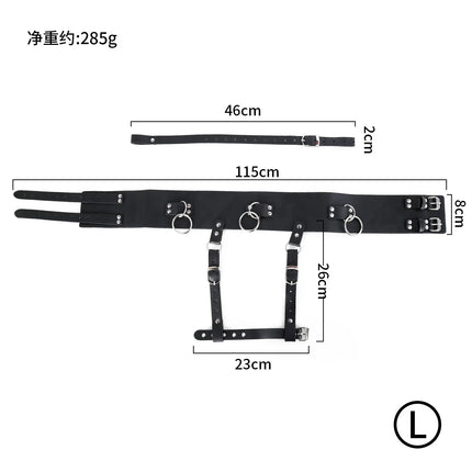 Women Bdsm Bondage Restraints Harness Erotic Sex Toy Forced Orgasm Belt Female Chastity Belt Wear Fixing Trap Strapon Underwear