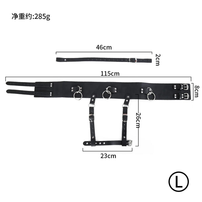 Women Bdsm Bondage Restraints Harness Erotic Sex Toy Forced Orgasm Belt Female Chastity Belt Wear Fixing Trap Strapon Underwear