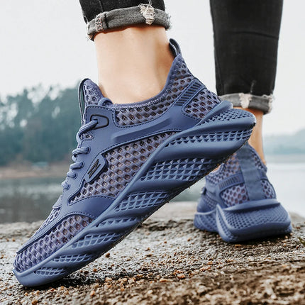 Summer Men Casual Shoes Fashion Lightweight Mens Running Walking Sneakers Mesh Breathable Male Jogging Sports Shoes