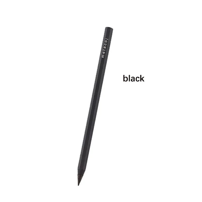 All Metal Eternal Pencil HB Lead Core New Technology Unlimited Writing Eternal Art Supplies Novelty Stationery