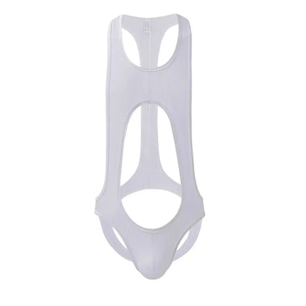 Sexy Men Jockstrap Boxer Leotard Breathable Underwear Leotard Wrestling Singlet Open Butt Bodysuit Sportswear Swimwear Bikini