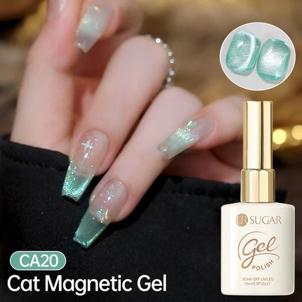 UR SUGAR 15ml Cat Magnetic Gel Nail Polish 30 Colors Semi Permanent Magnetic Gel UV/LED Soak Off Painting Vanrish Design