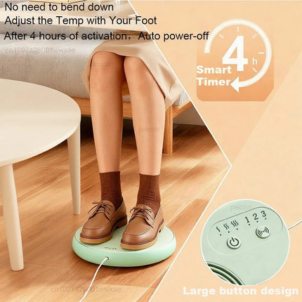 Foot Warmer USB Electric Foot Heater Foot Heating Pad Constant Temperature Electric Heated Feet Warmer USB Foot Warmer for Home