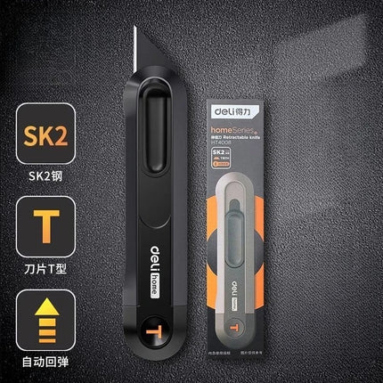 Mini Stretch Utility Tool Paper Cutters Carbon Steel Pocket Tool with Safety Lock Handicraft DIY Sharp Pocket Knife Tool