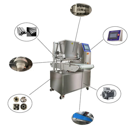 Commercial Biscuit Cookie Cake Molding Machine Biscuit Making Machine Small Automatic Machine Multi-Function Pastry(Customized)