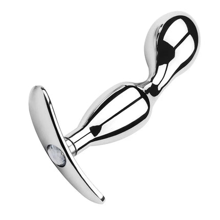 Stainless Steel Prostate Massager – Smooth Anal Plug, G-Spot Stimulator for Men, Women & Adults, Premium Sex Shop Sensual Toy