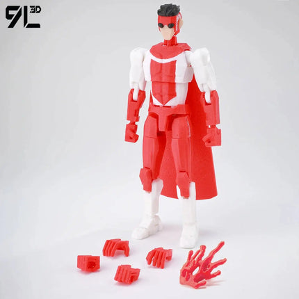 3D Printe Dummy13 T13 Unschlagbarer Mark Grayson  Mark Grayson Actionfigur Anime Sammlermodell Spielzeug für Kinder Geschenk