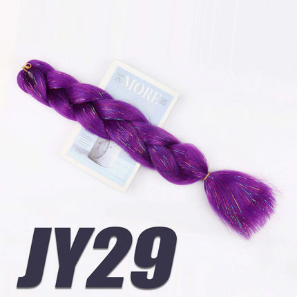 Wigundle Box Jumbo Kanekalon Braiding Hair Pre Stretched Synthetic Crochet Hair Braids Hair Extensions Accessories For Girls