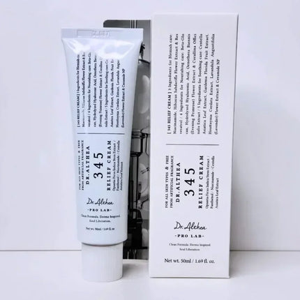 Dr.Althea Relief Cream Address Blemishes Repairing Barrier Moisturizer Improving Acne Marks Nourishing Antioxidant Skin Care