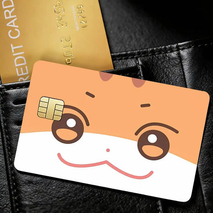 Cute A-ANITEEZ Decorative Waterproof Film Skin Cover Credit Card Stickers Debit Front Bank Bus Pass