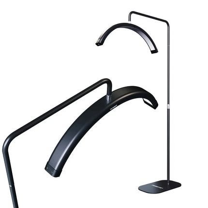 FOSOTO Overseas Warehouse LED Video Light Half-moon Fill Light Lash Nail Desktop Light For Beauty Eyelash Tattoo Makeup