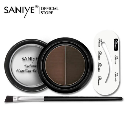 Lazy Eyebrow Powder Palette Kit 3D Thrush Natural Eyebrow Enhancers High Color Rendering Waterproof Lasting Eyes Makeup Cosmetic