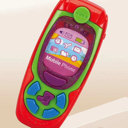 Music Mobile Phone Toy for Kids, Puzzle Early Education Electric Telephone with Lights and Music Gifts for Boys and Girls