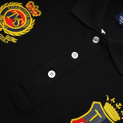 New Oversized Men's Polo Shirt Classic Great Designers Royal Leisure Button Collar T-shirt Golf Plus Size XS-7XL Male Clothing