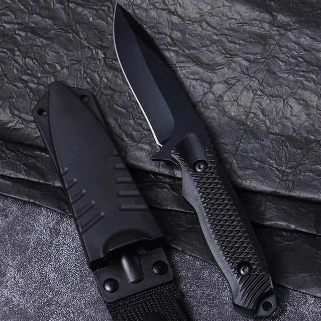 Black Blade Fruit Knife, High-End Multi-Function Knife, Western Knife, Steak Knife, Barbecue Knife, Peeling Knife