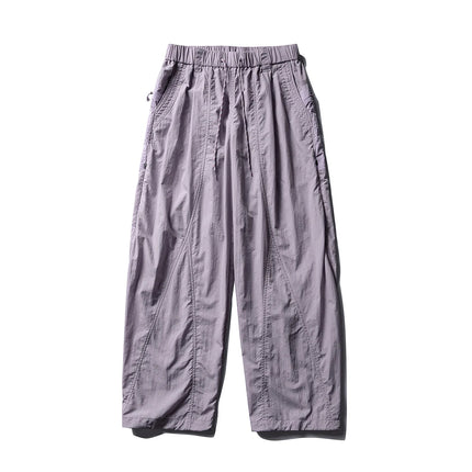 Men Women Splice Fashion Outdoor Loose Casual Lightweight Quick Dry Sports Cargo Baggy Pants Track Trouser Jogger Sweatpants